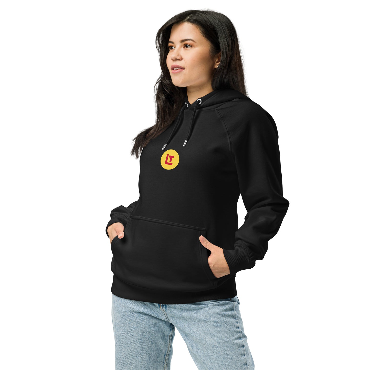 Loyalsock Trail - Unisex Eco Raglan Hoodie