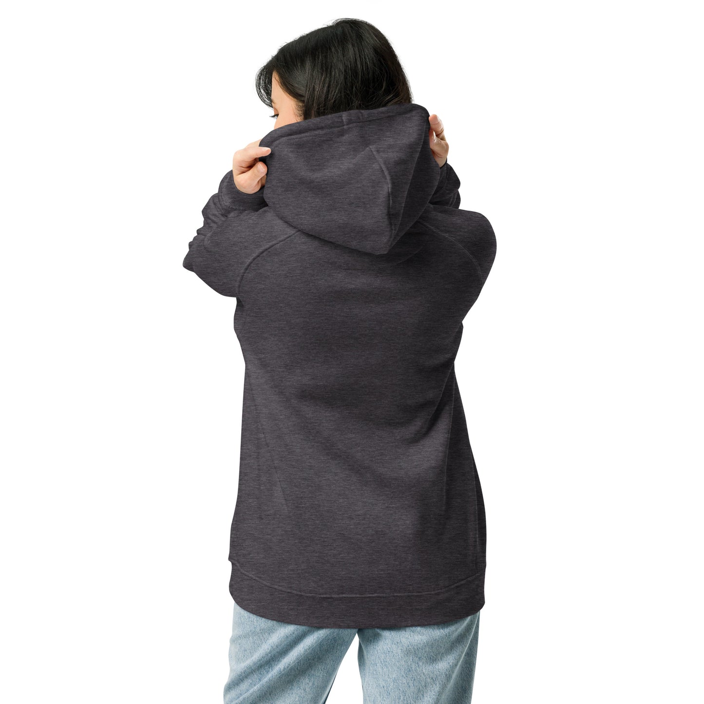 Loyalsock Trail - Unisex Eco Raglan Hoodie