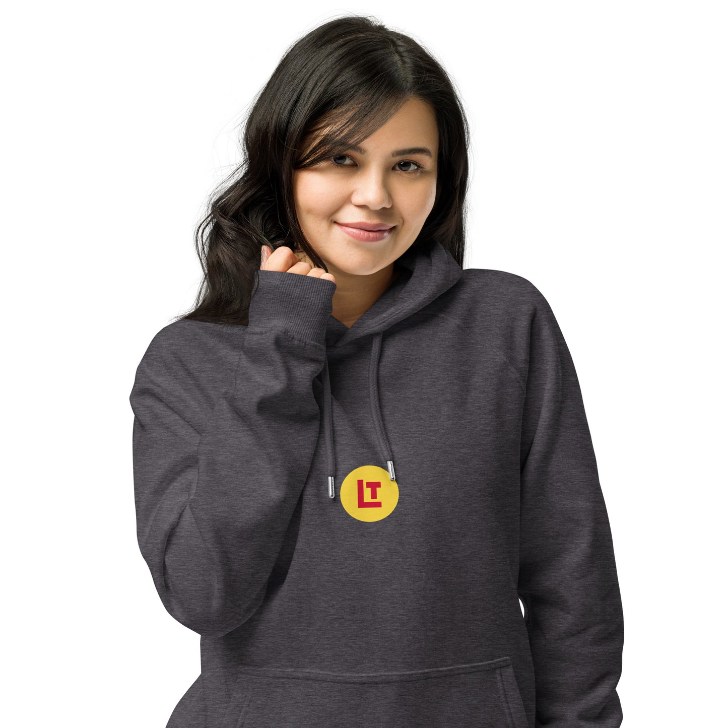 Loyalsock Trail - Unisex Eco Raglan Hoodie